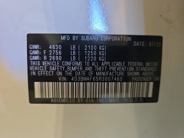 Used 2024 Subaru Legacy Premium AWD/4WD image 21