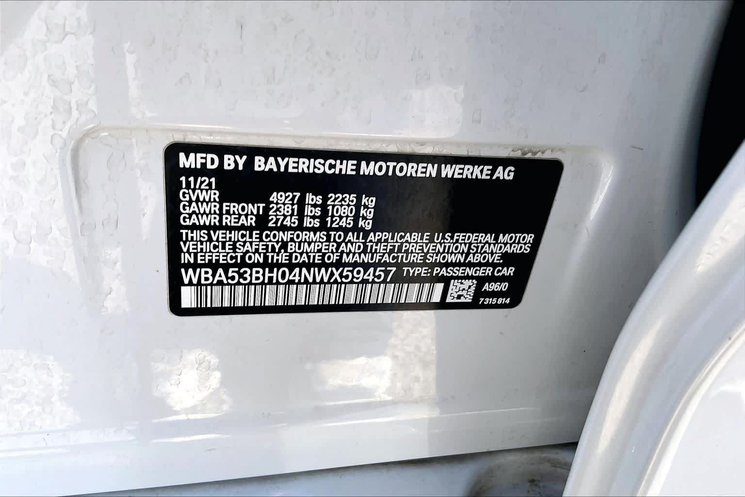 Used 2022 BMW 530i w/ Executive Package RWD image 33