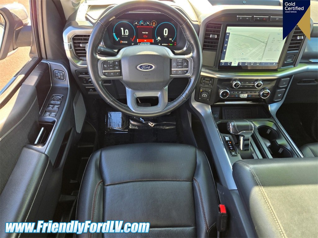 Certified 2023 Ford F150 Lariat w/ Equipment Group 502A High image 11