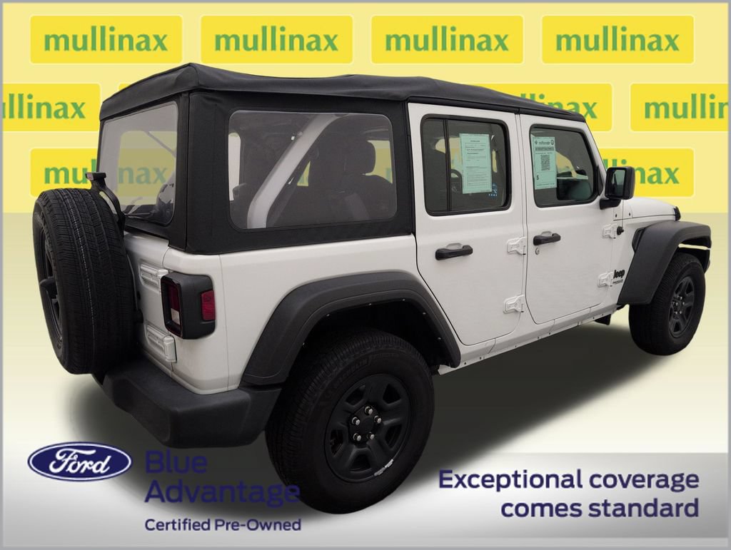 Used 2022 Jeep Wrangler Unlimited Sport AWD/4WD image 3