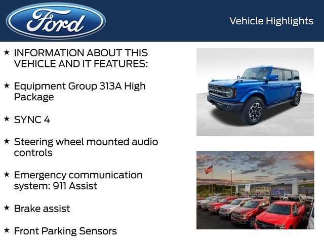 Certified 2022 Ford Bronco Outer Banks AWD/4WD image 5