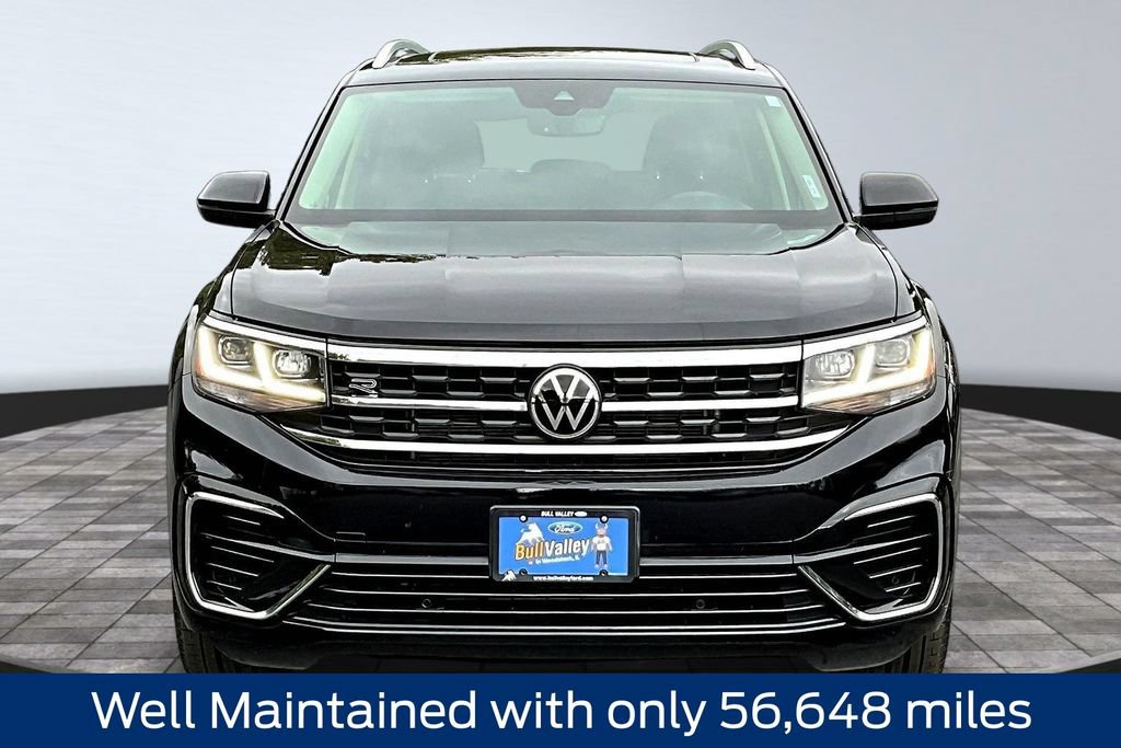 Used 2021 Volkswagen Atlas SEL R-Line w/ MDO Package (Bench Seat) AWD/4WD image 2