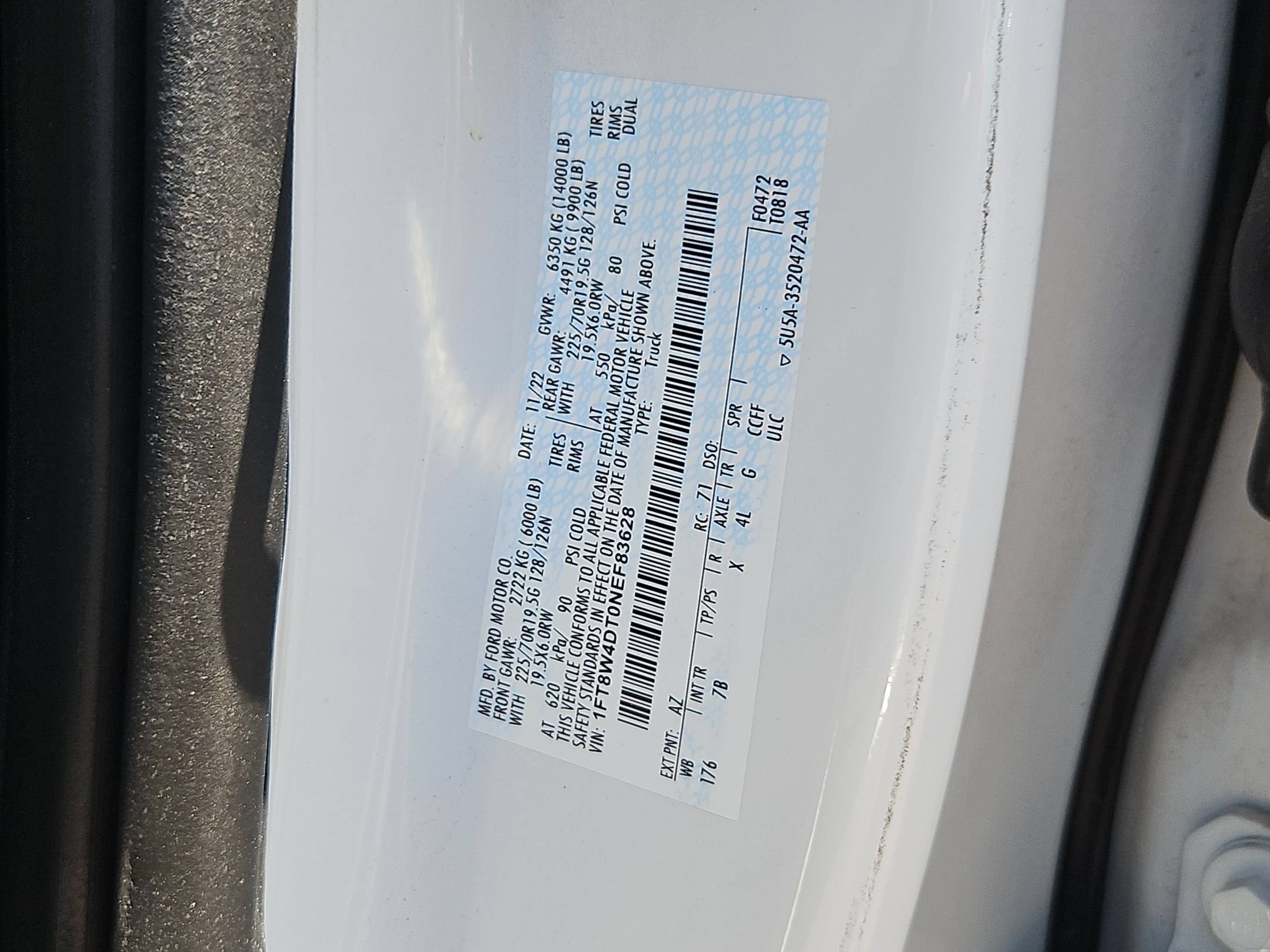 Certified 2022 Ford F450 Platinum AWD/4WD image 29