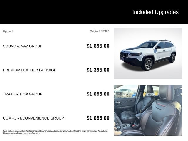 Used 2022 Jeep Cherokee Trailhawk w/ Sound & Nav Group AWD/4WD image 5