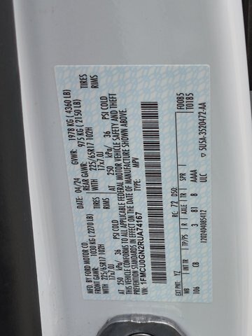 Certified 2024 Ford Escape Active FWD image 29