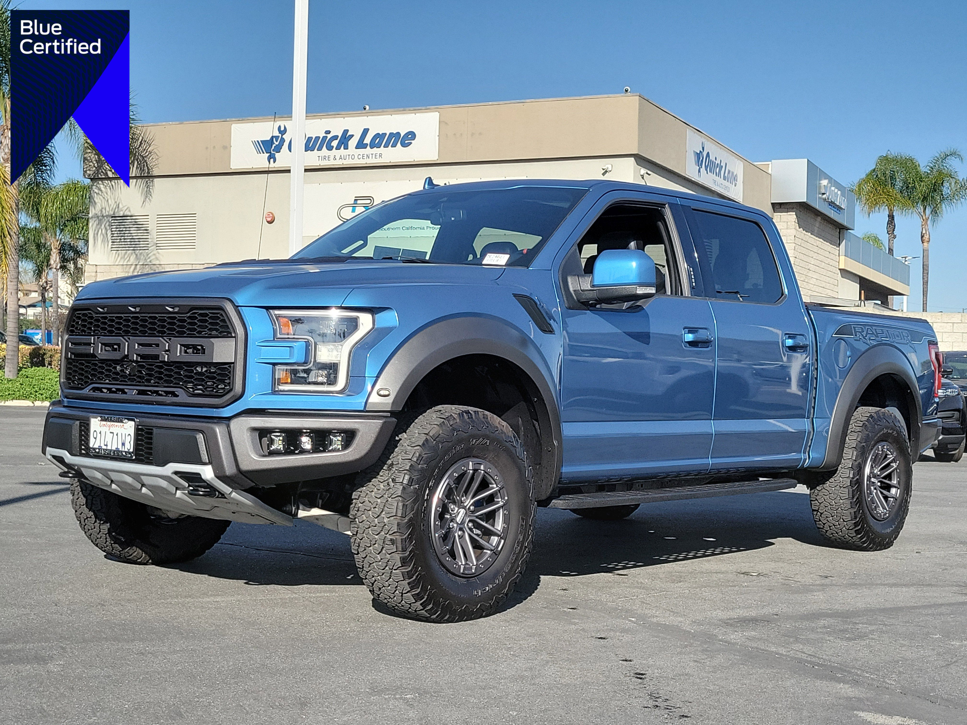 Certified 2019 Ford F150 Raptor w/ Equipment Group 802A Luxury