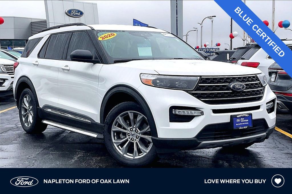 Certified 2020 Ford Explorer XLT w/ Equipment Group 202A AWD/4WD image 1