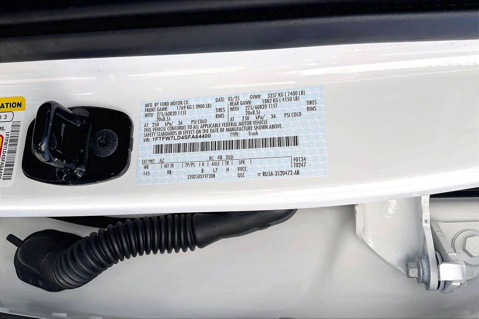 Certified 2025 Ford F150 Platinum w/ Equipment Group 702A High AWD/4WD image 34
