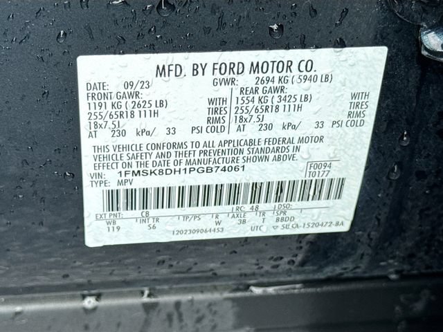 Certified 2023 Ford Explorer XLT w/ Equipment Group 202A AWD/4WD image 43