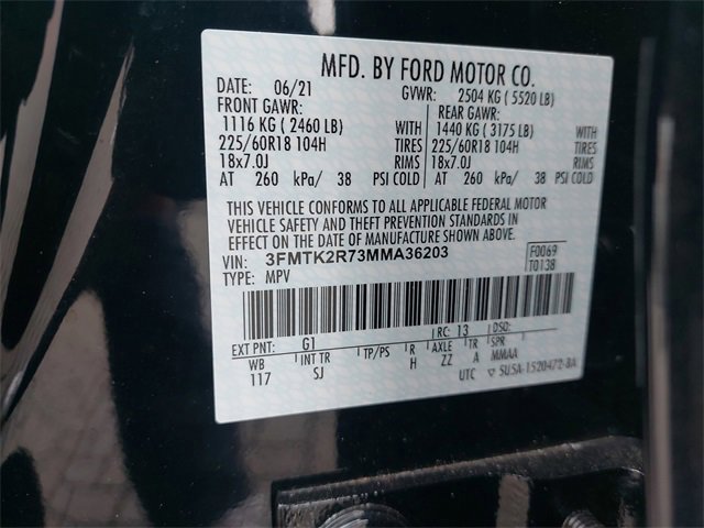 Certified 2021 Ford Mustang Mach-E California Route 1 image 33