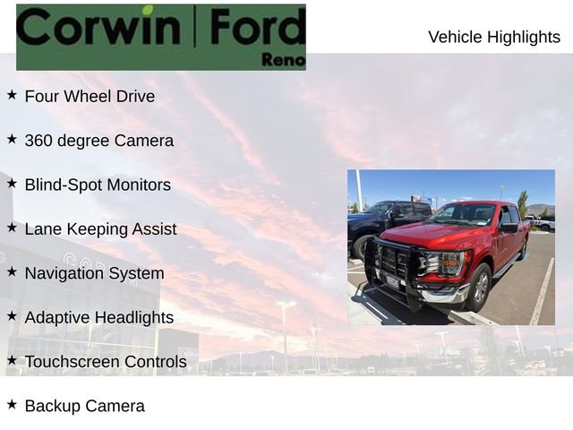 Certified 2023 Ford F150 XLT w/ Equipment Group 302A High AWD/4WD image 7