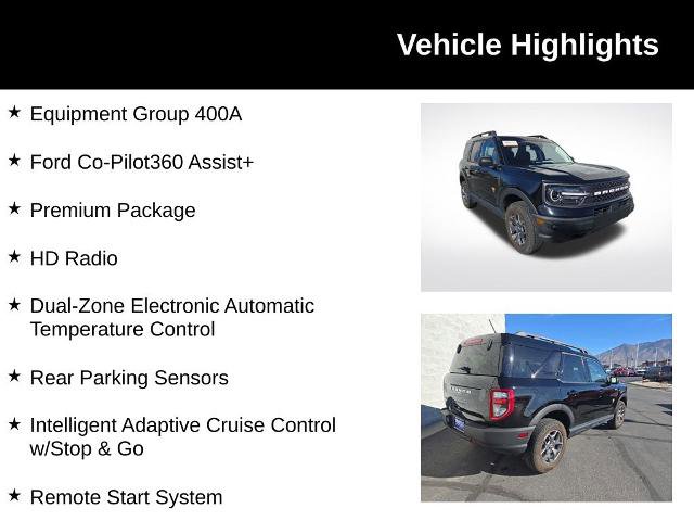 Certified 2024 Ford Bronco Sport Badlands w/ Premium Package image 7