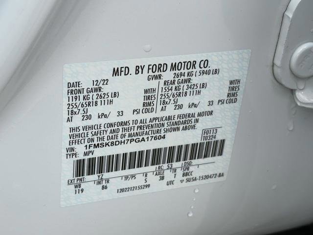 Certified 2023 Ford Explorer XLT image 31