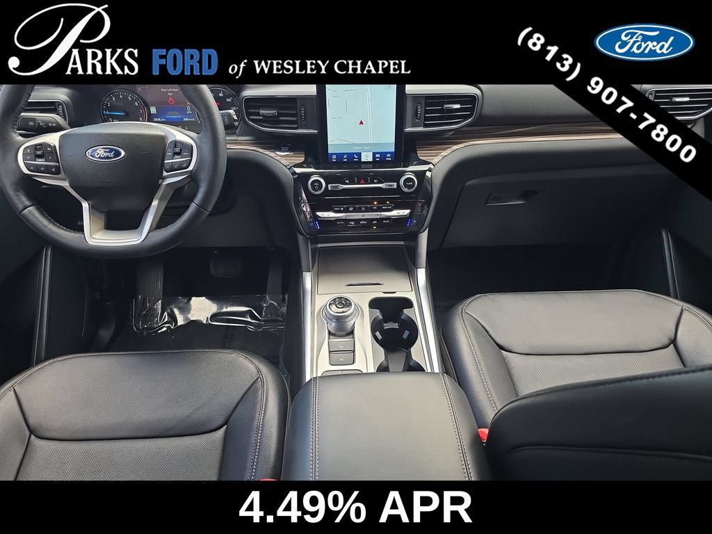 Certified 2023 Ford Explorer Limited w/ Limited Technology Package RWD image 12