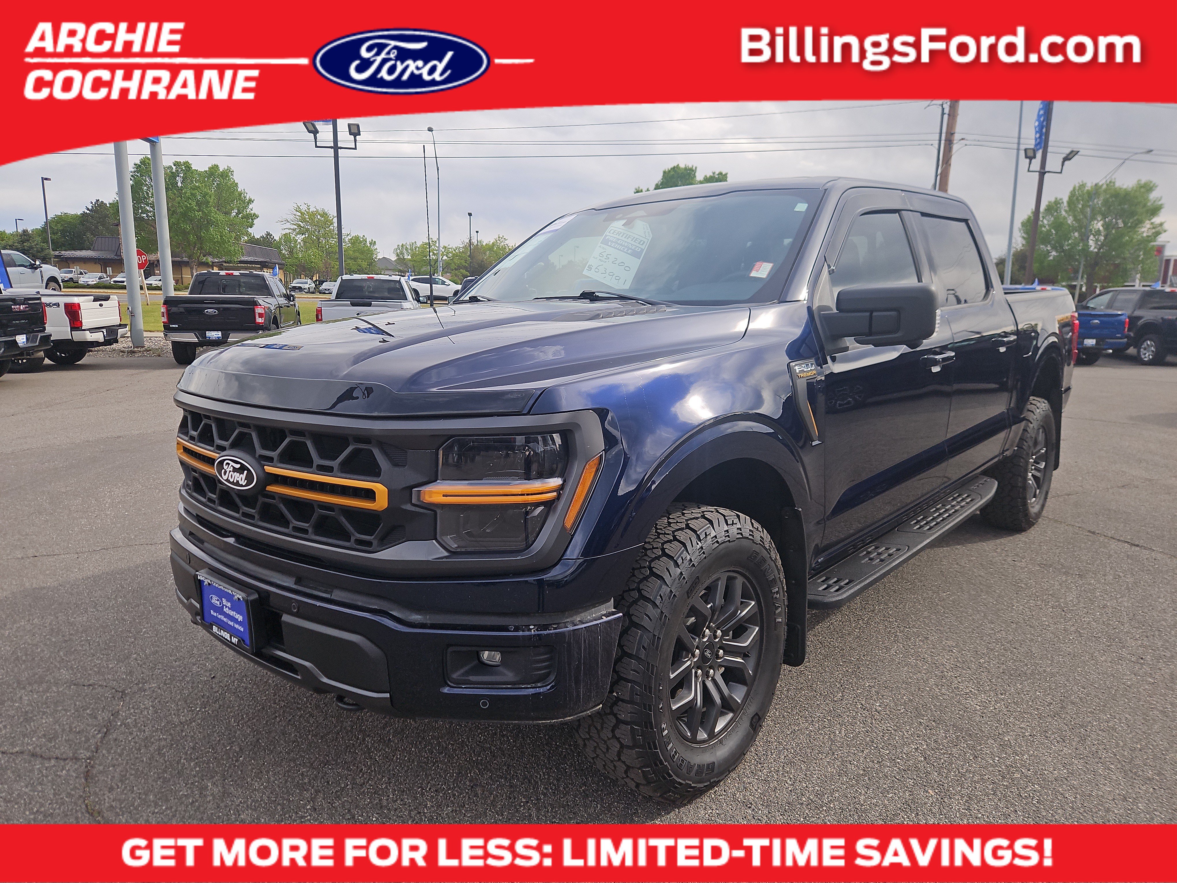 Certified 2025 Ford F150 Tremor w/ Tow/Haul Package AWD/4WD image 1