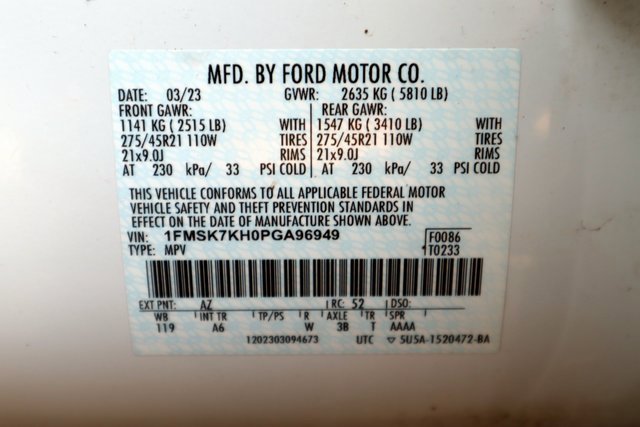 Certified 2023 Ford Explorer ST-Line w/ Class IV Trailer Tow Package image 40