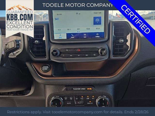 Certified 2024 Ford Bronco Sport Outer Banks w/ Tech Package image 34
