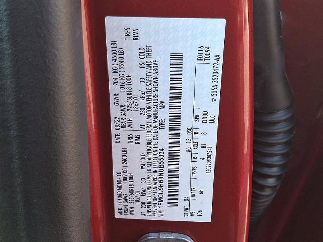 Certified 2022 Ford Escape SEL AWD/4WD image 27