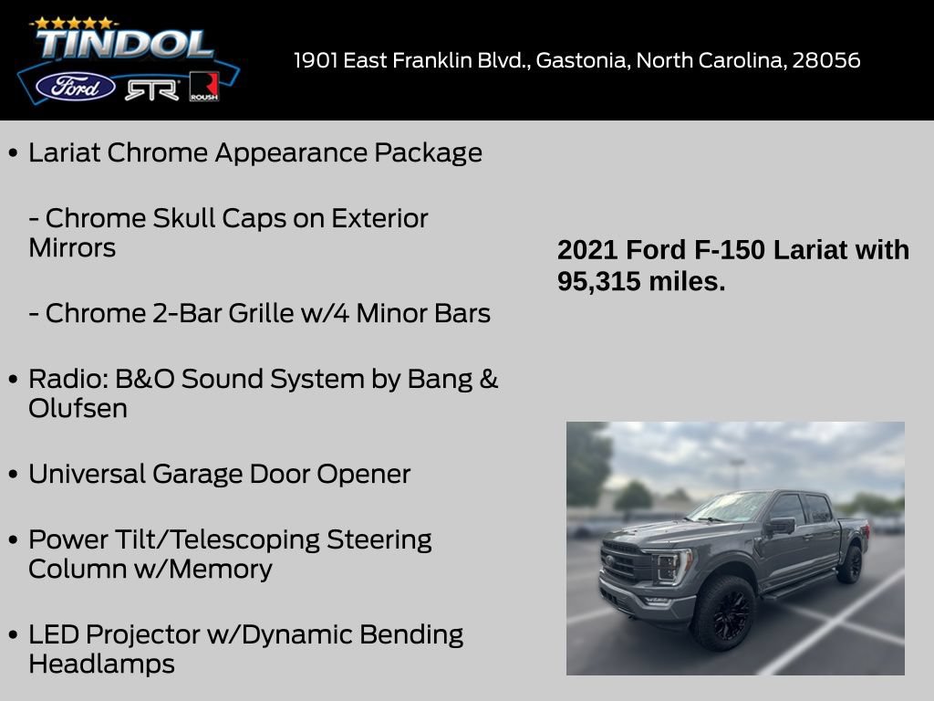 Certified 2021 Ford F150 Lariat w/ Equipment Group 502A High AWD/4WD image 19