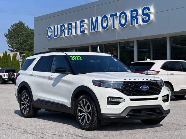 Certified 2022 Ford Explorer ST-Line w/ Class IV Trailer Tow Package