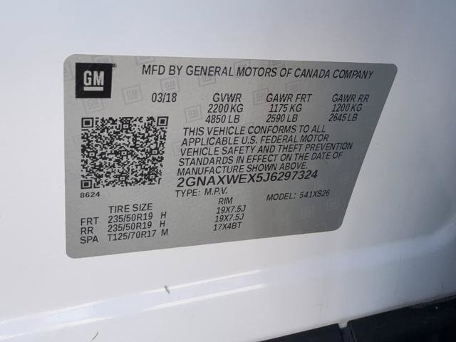 Used 2018 Chevrolet Equinox Premier w/ Infotainment II Package AWD/4WD image 20