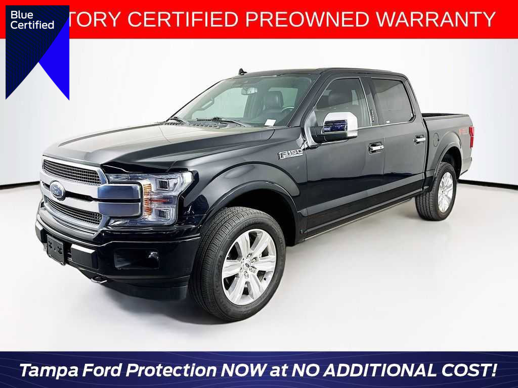 Certified 2020 Ford F150 Platinum w/ Equipment Group 701A Luxury