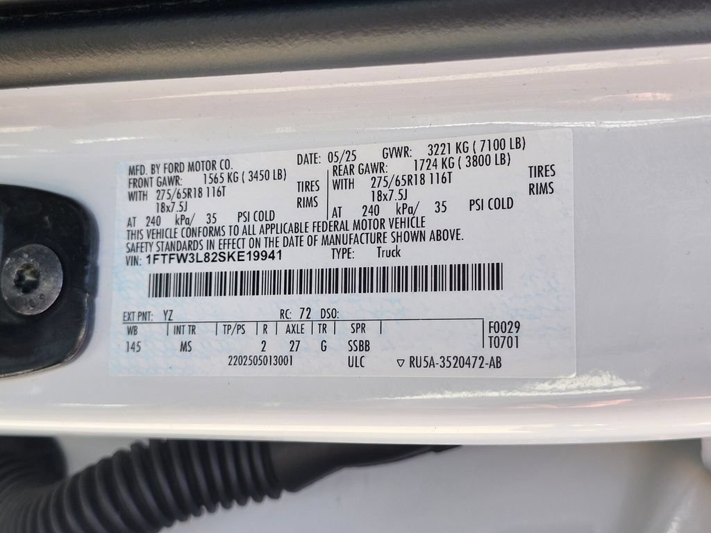 Certified 2025 Ford F150 XLT w/ Equipment Group 301A Standard AWD/4WD image 31
