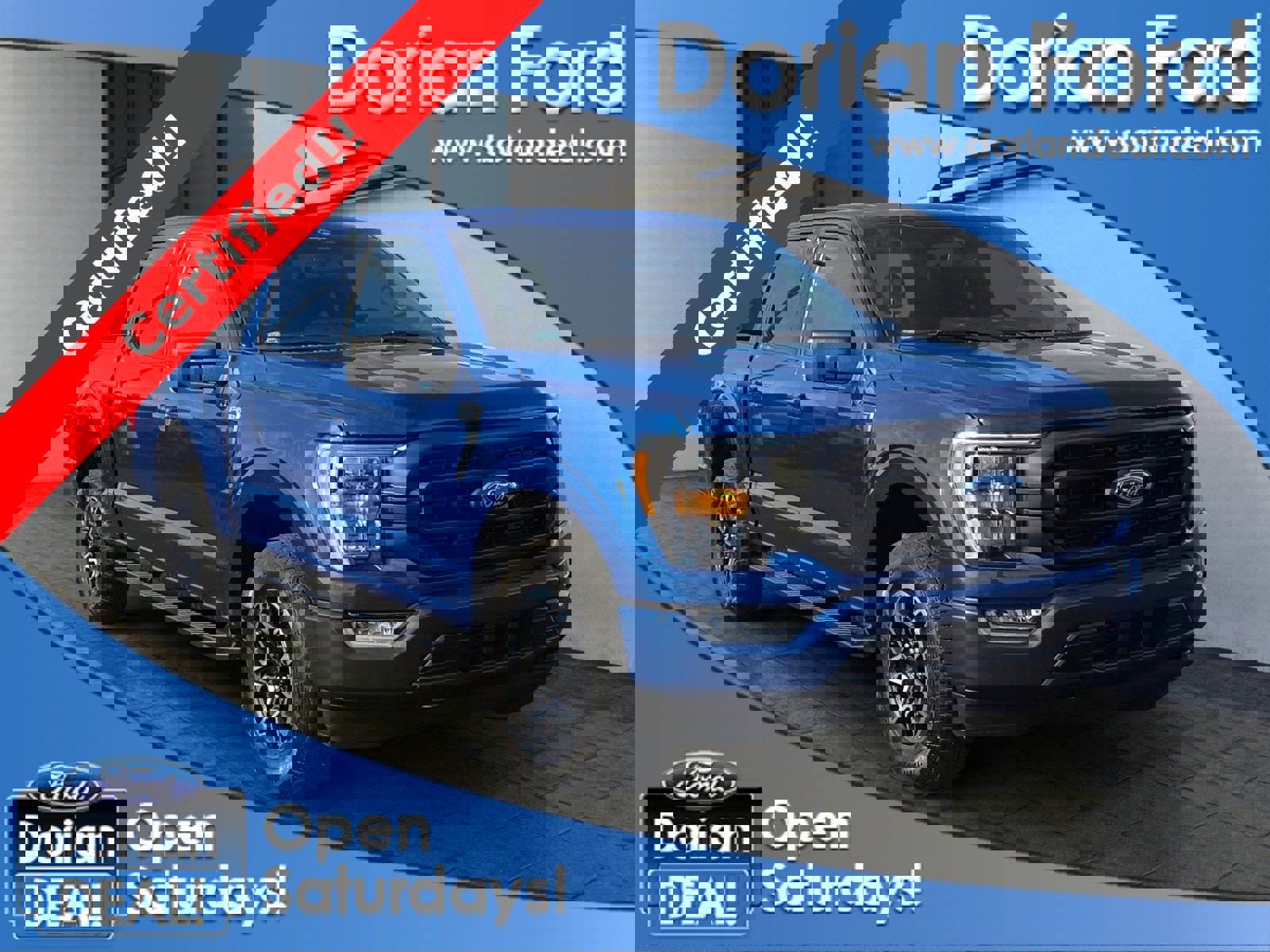 Certified 2023 Ford F150 XLT w/ Equipment Group 302A High image 1