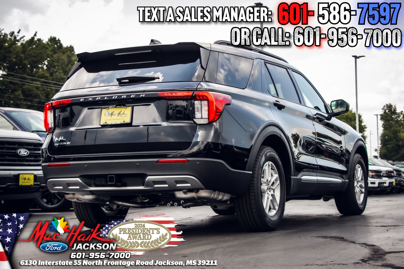 Certified 2025 Ford Explorer Active w/ Active Comfort Package RWD image 8