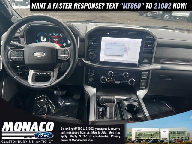 Certified 2023 Ford F150 Platinum w/ Equipment Group 701A High image 14