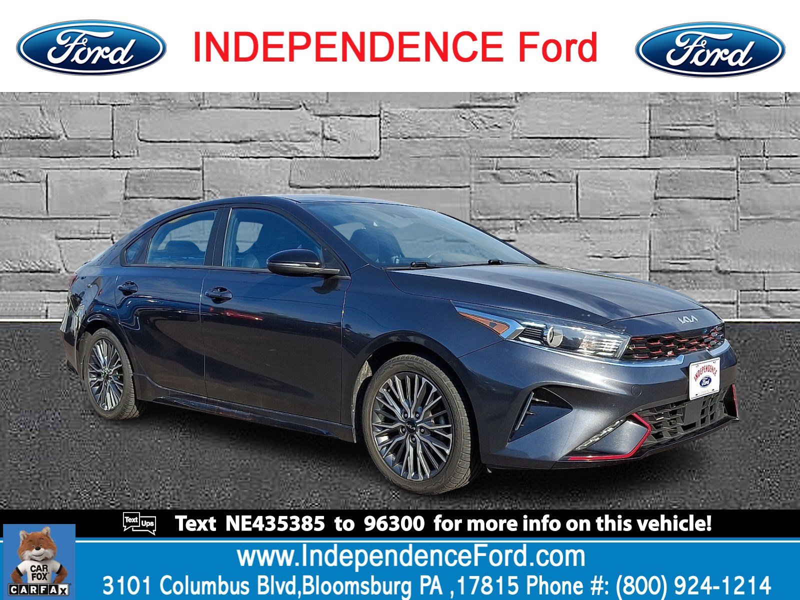 Used 2022 Kia Forte GT-Line w/ GT-Line Technology Package FWD image 1