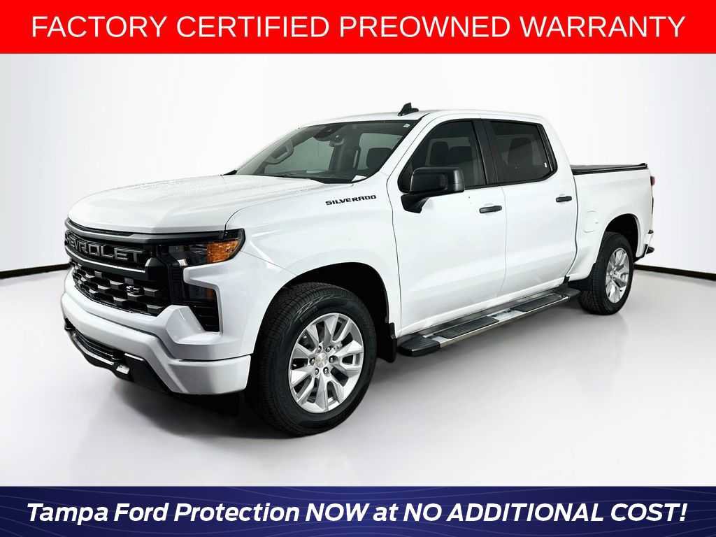 Used 2022 Chevrolet Silverado 1500 Custom RWD image 1