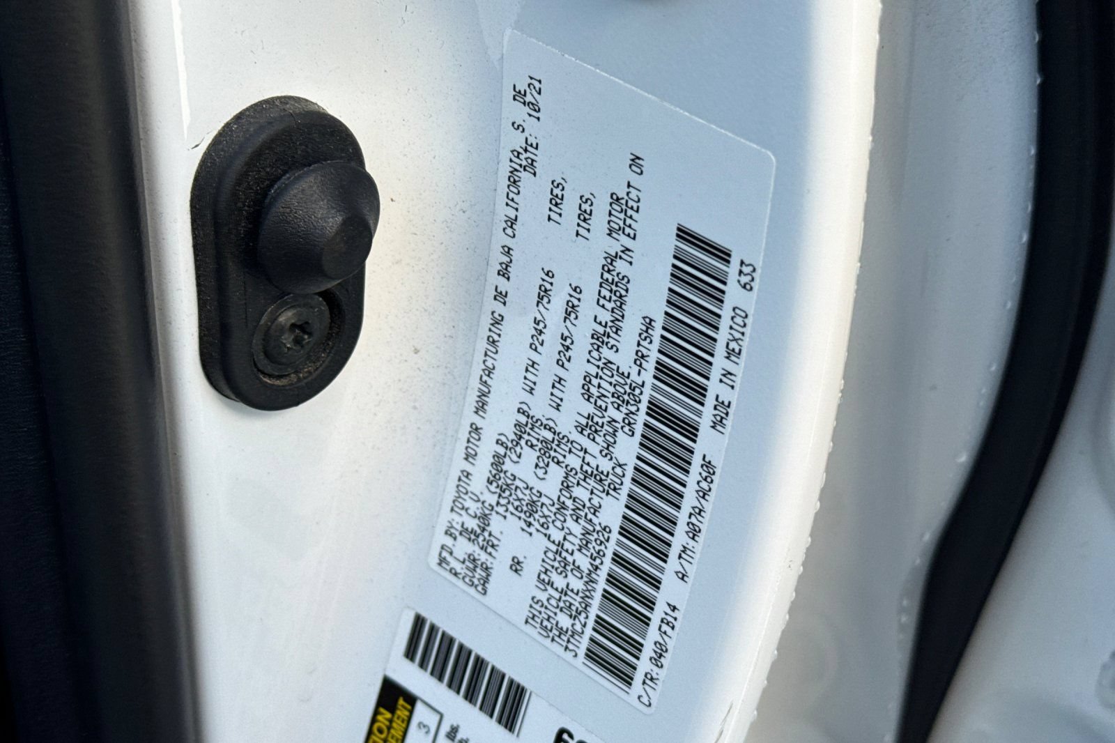 Used 2022 Toyota Tacoma SR AWD/4WD image 26