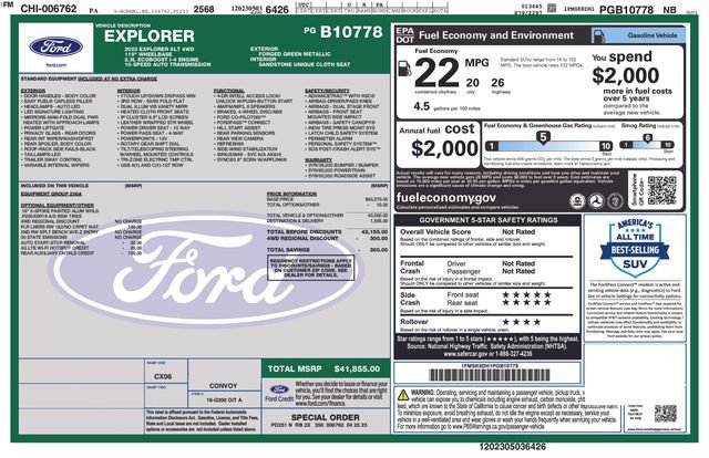 Certified 2023 Ford Explorer XLT image 5