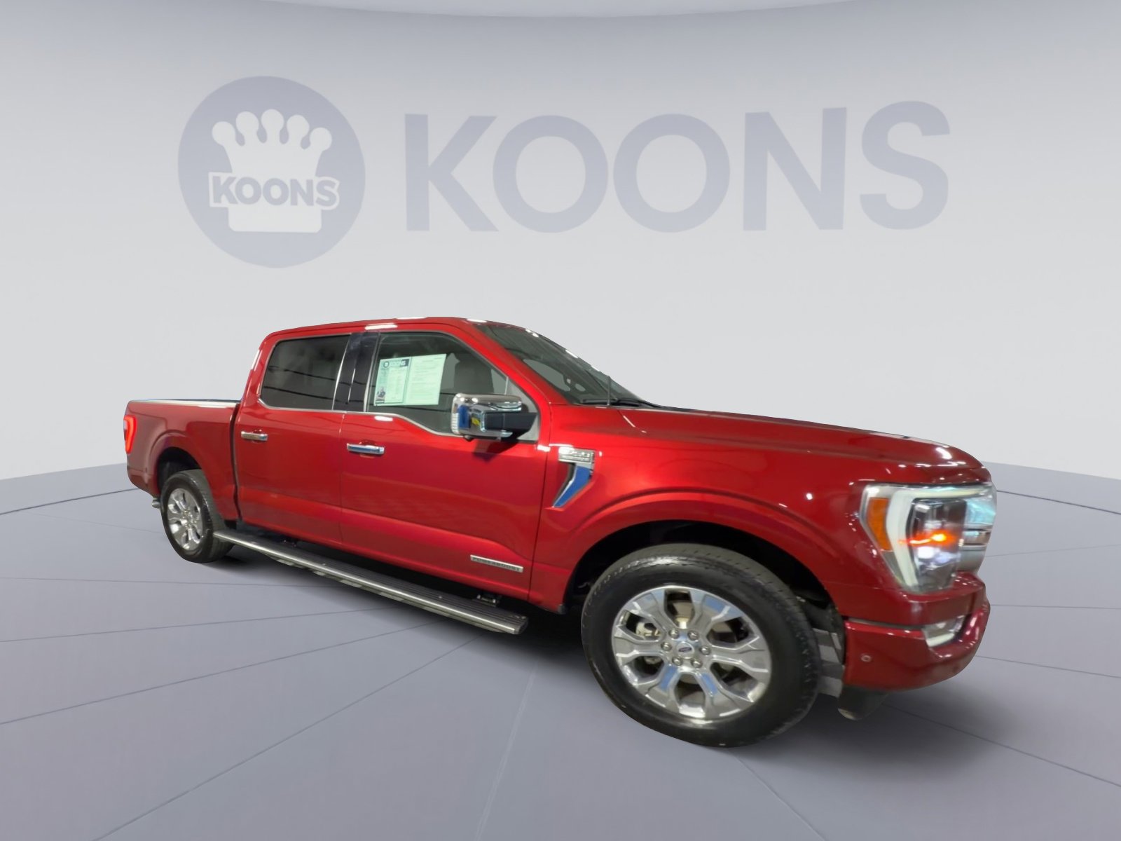Certified 2021 Ford F150 Platinum w/ Equipment Group 701A High AWD/4WD image 2