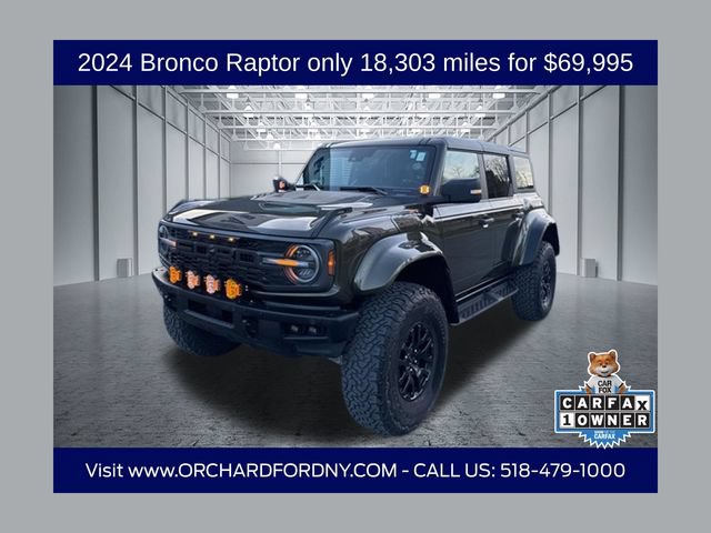Certified 2024 Ford Bronco Raptor w/ Interior Carbon Fiber Pack 6