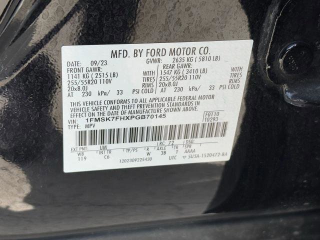 Certified 2023 Ford Explorer Limited w/ Equipment Group 301A image 31