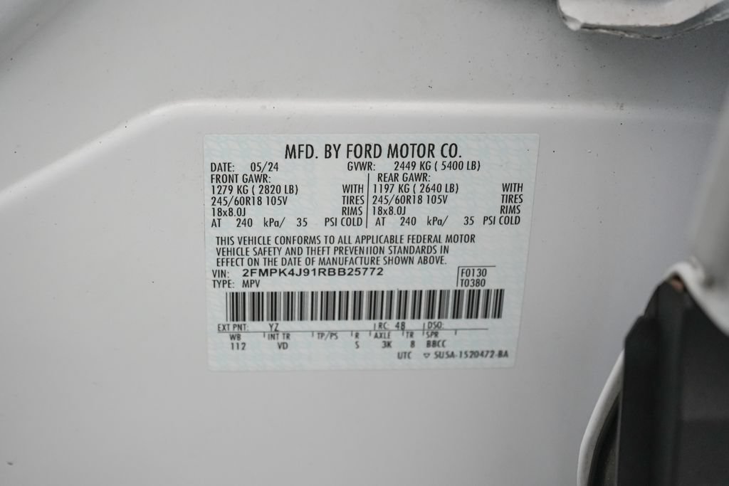 Certified 2024 Ford Edge SEL w/ Convenience Package AWD/4WD image 24