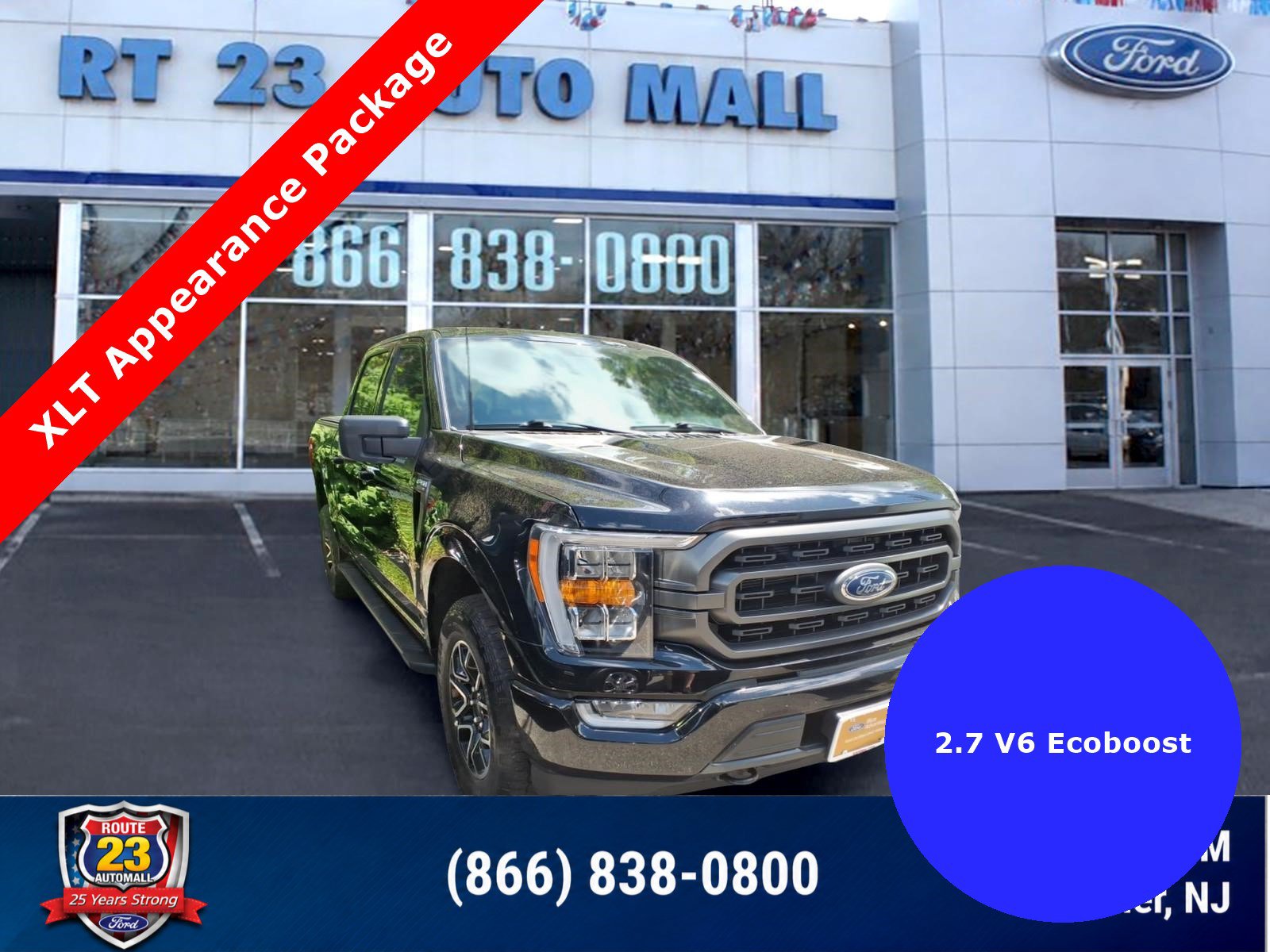 Certified 2023 Ford F150 XLT w/ Equipment Group 302A High AWD/4WD image 1