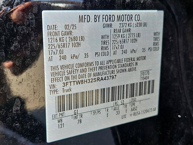 Certified 2025 Ford Maverick XLT FWD image 24