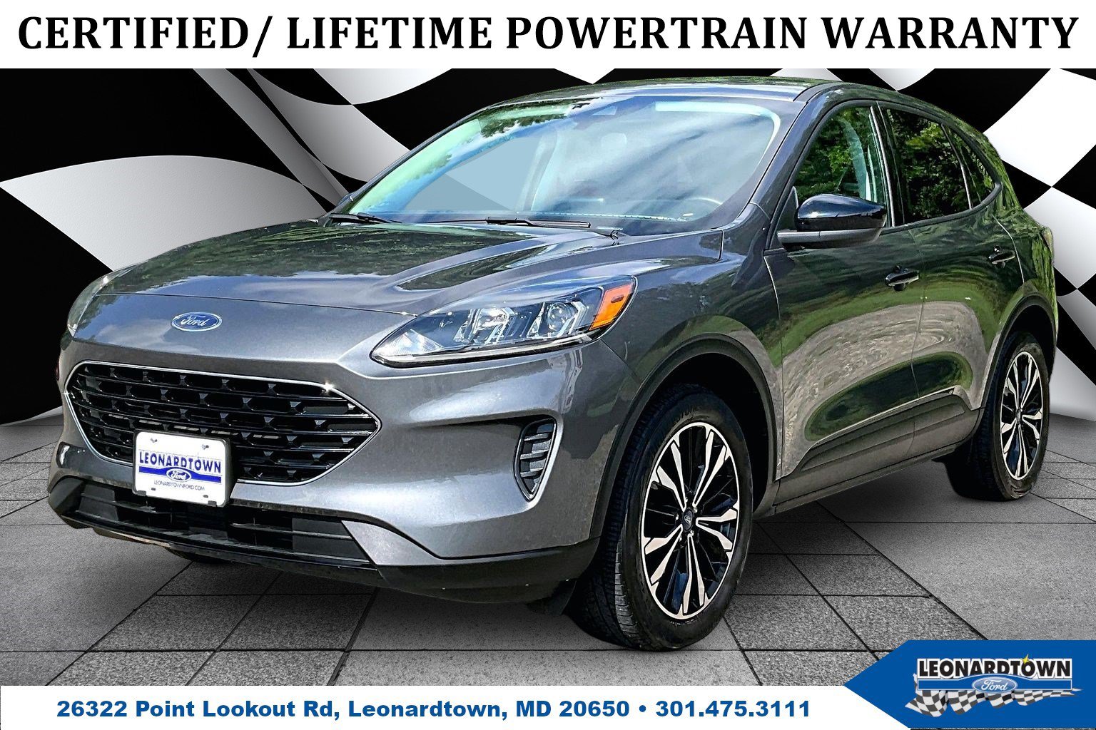 Certified 2022 Ford Escape SE w/ SE Sport Appearance Package
