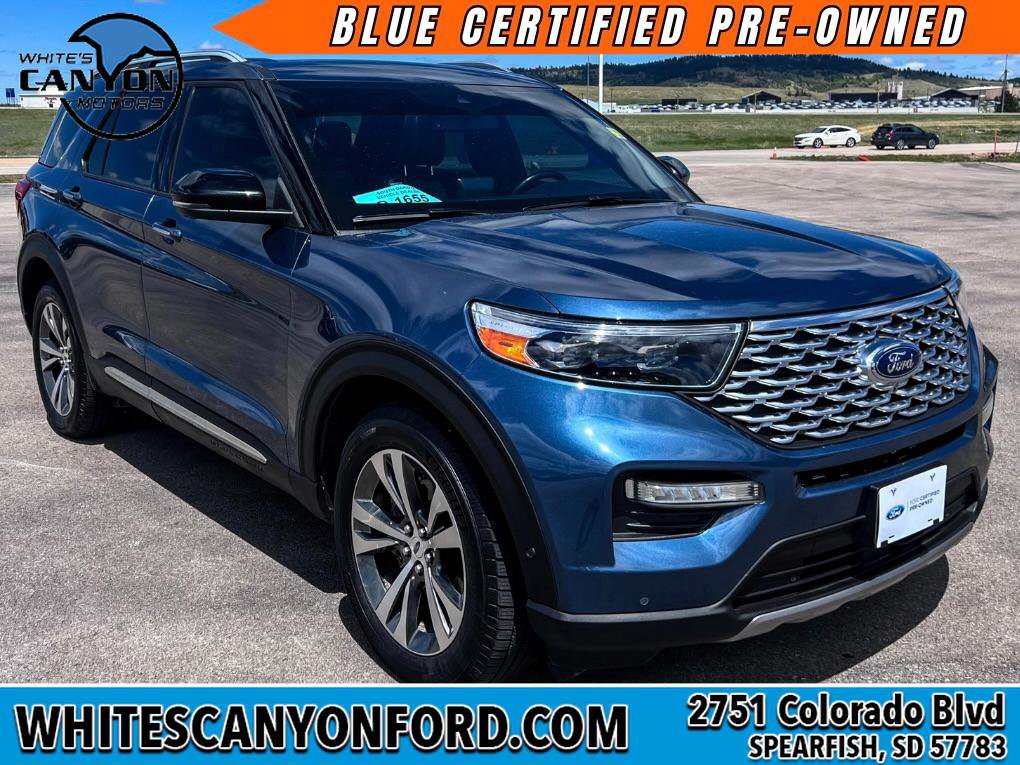 Certified 2020 Ford Explorer Platinum w/ Premium Technology Package AWD/4WD image 12