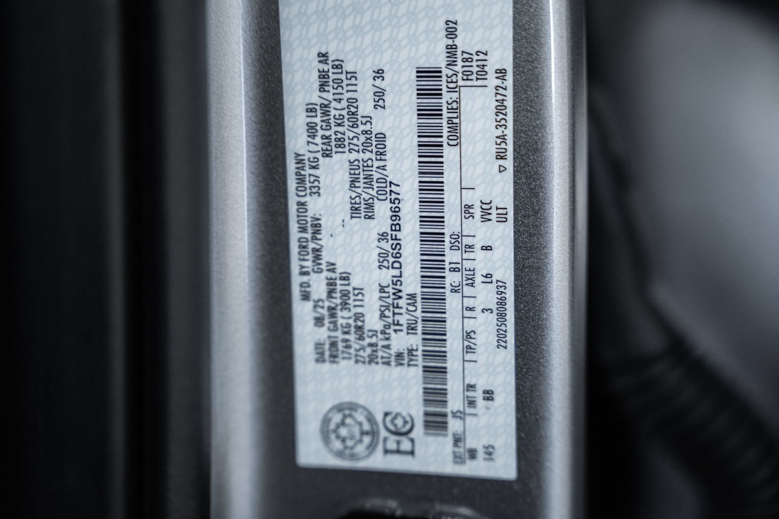 Certified 2025 Ford F150 Lariat AWD/4WD image 41