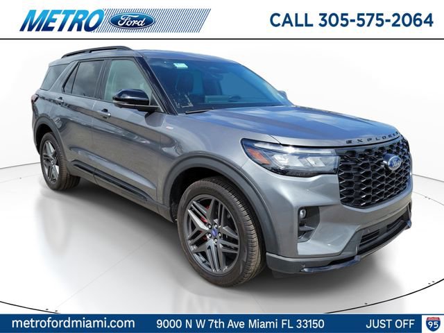 Certified 2025 Ford Explorer ST-Line w/ ST-Line Street Pack AWD/4WD image 1