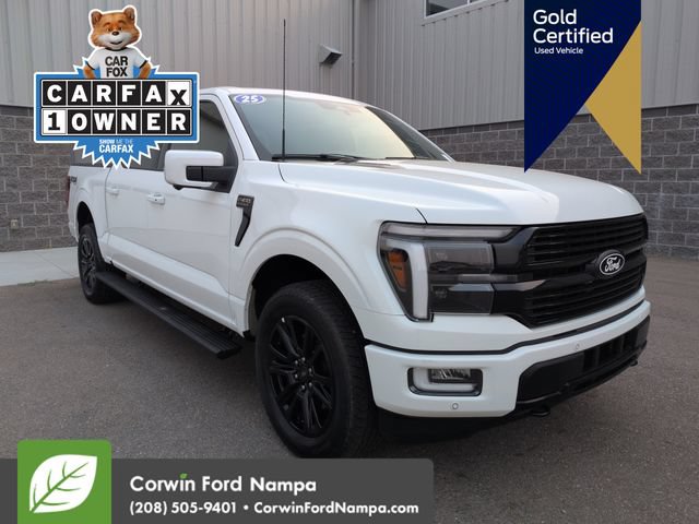 Certified 2025 Ford F150 Platinum w/ FX4 Off-Road Package AWD/4WD 360° Tour