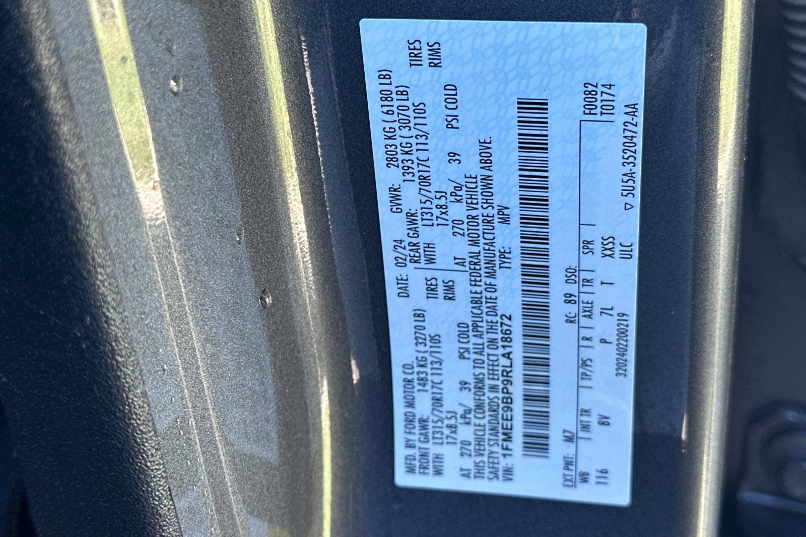 Certified 2024 Ford Bronco Badlands AWD/4WD image 28