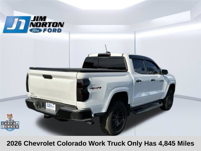 Used 2026 Chevrolet Colorado W/T w/ WT Custom Package AWD/4WD image 4