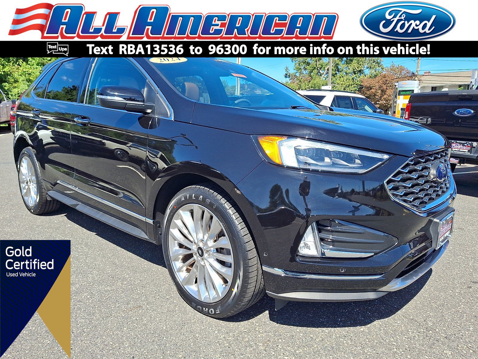 Certified 2024 Ford Edge Titanium w/ Titanium Elite Package