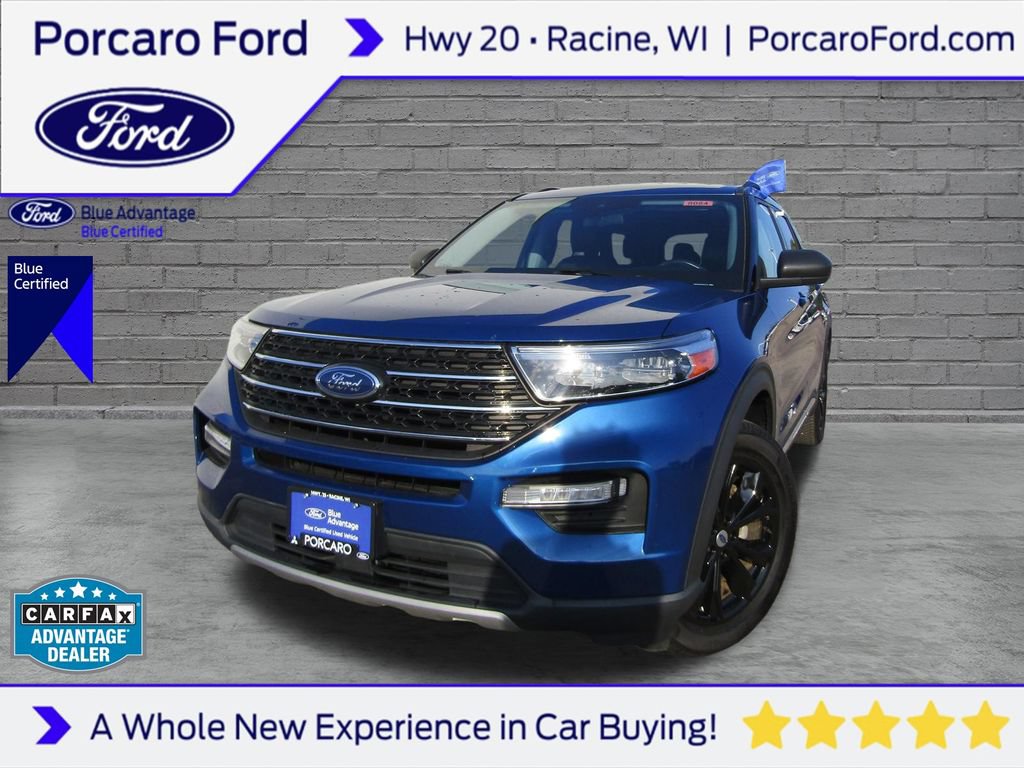 Certified 2022 Ford Explorer XLT w/ Equipment Group 202A