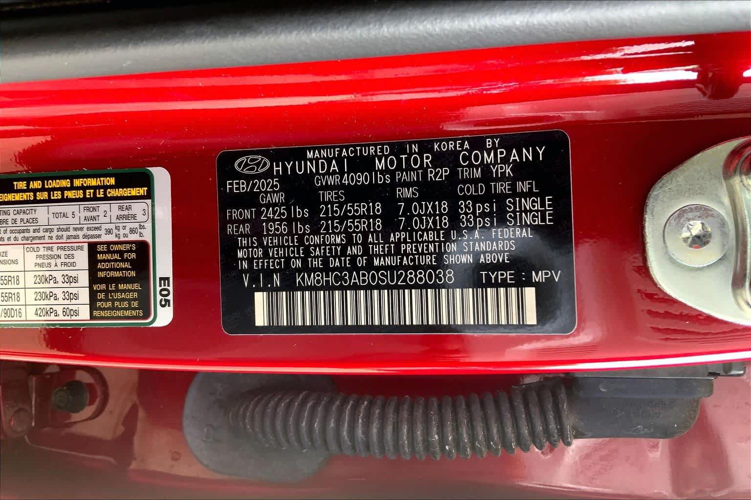 Used 2025 Hyundai Kona SEL FWD image 30